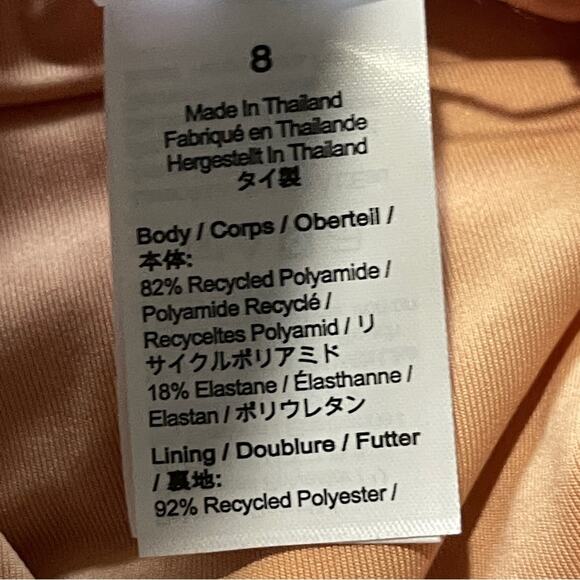 J Crew Ruched Ruffle One-Piece Swimsuit Radiant Fuchisa - Picture 10 of 14